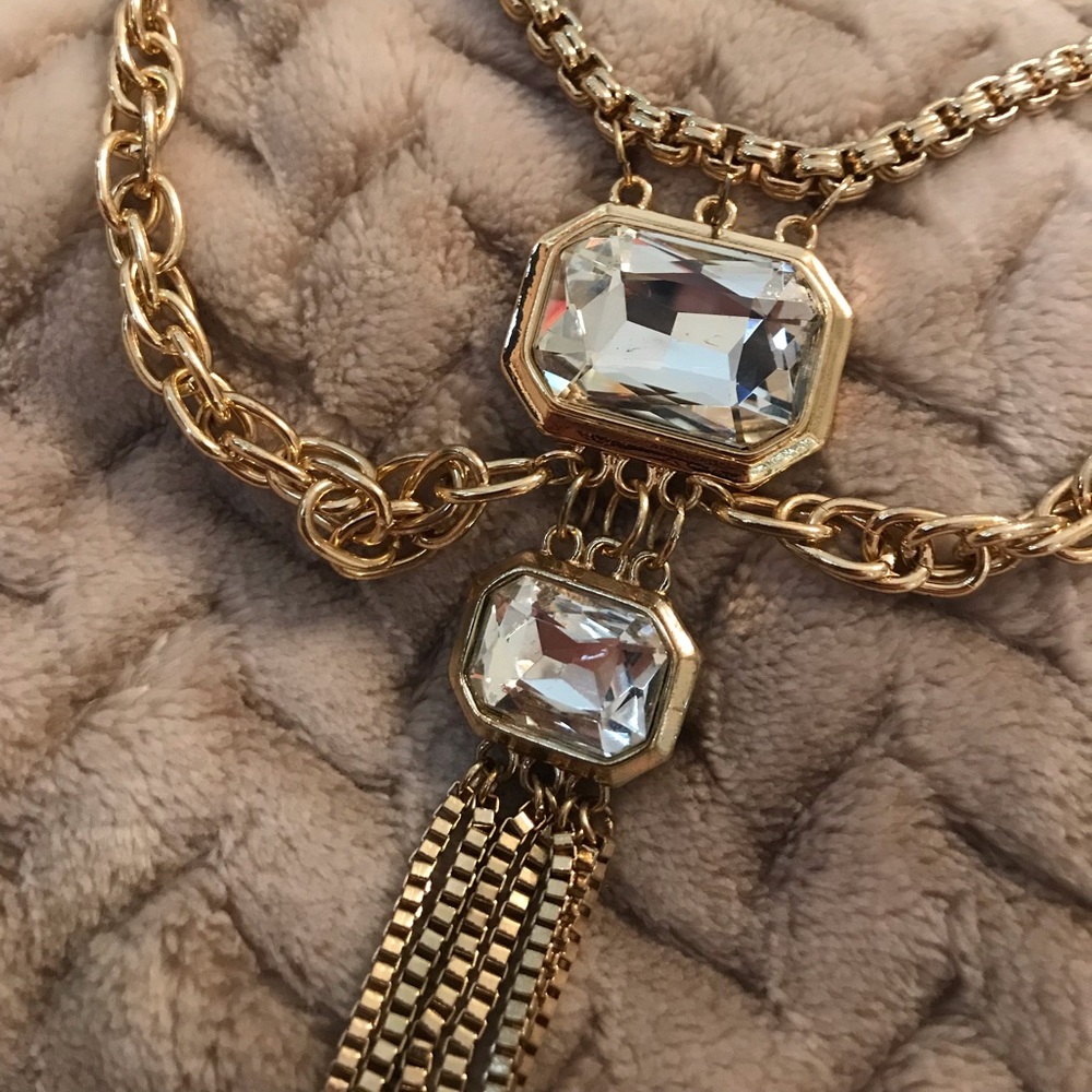 Bebe statement necklace